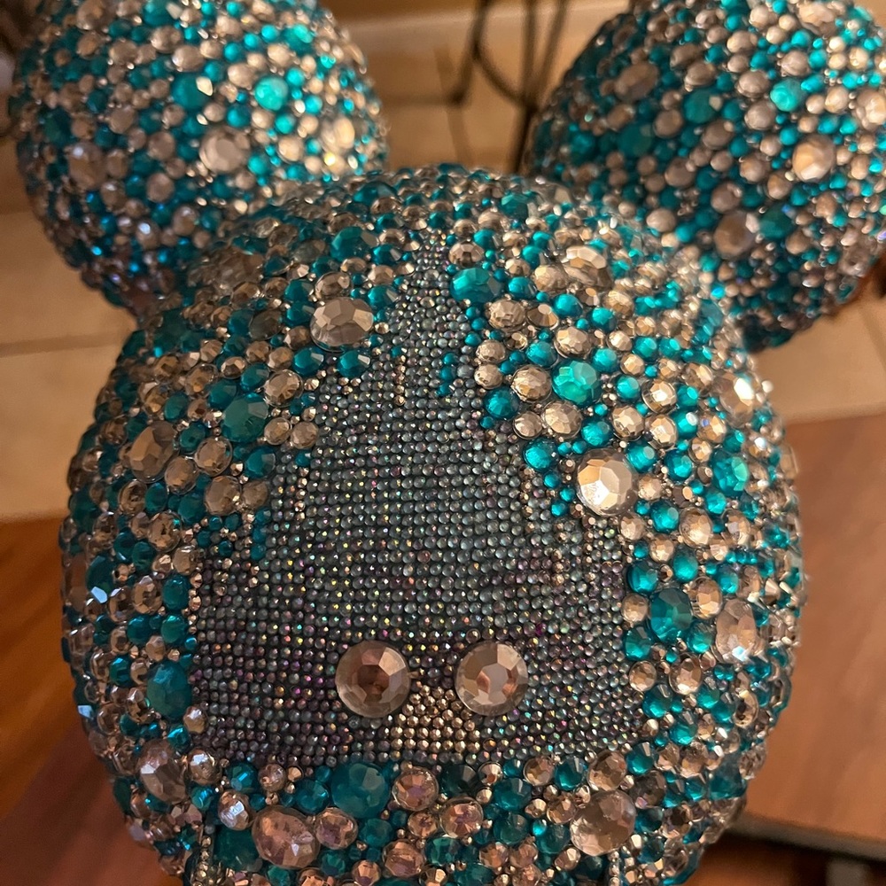 Disney Mickey Balloon Gemstone Jewel Popcorn Bucket